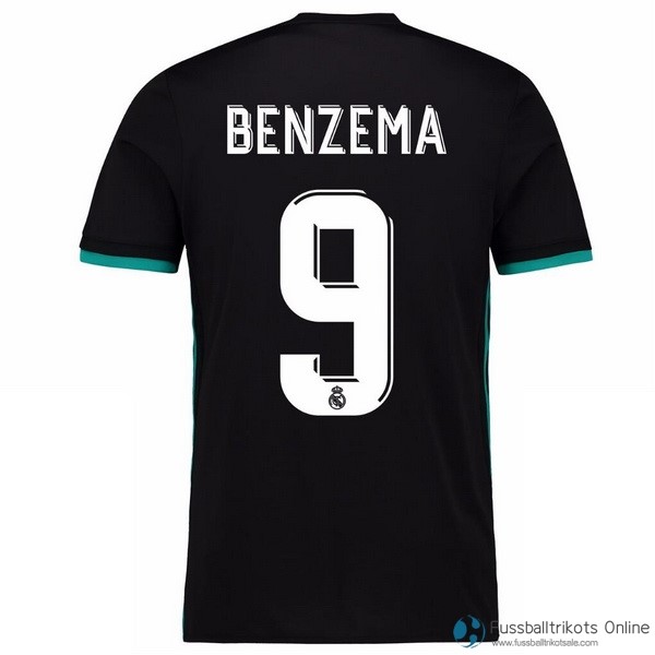 Real Madrid Trikot Auswarts Benzema 2017-18 Fussballtrikots Günstig